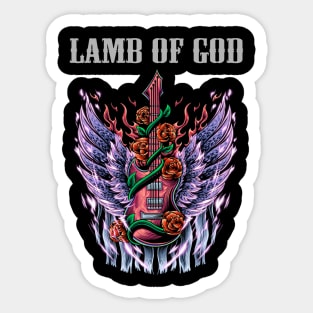 LAMB OF GOD BAND Sticker